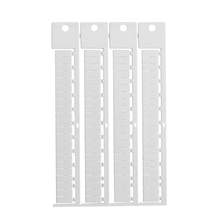 Brady Terminal Block Tag Polycarbonate 12.00 mm H x 5.00 mm W Box of 1408 Pieces, 1408PK SA4812